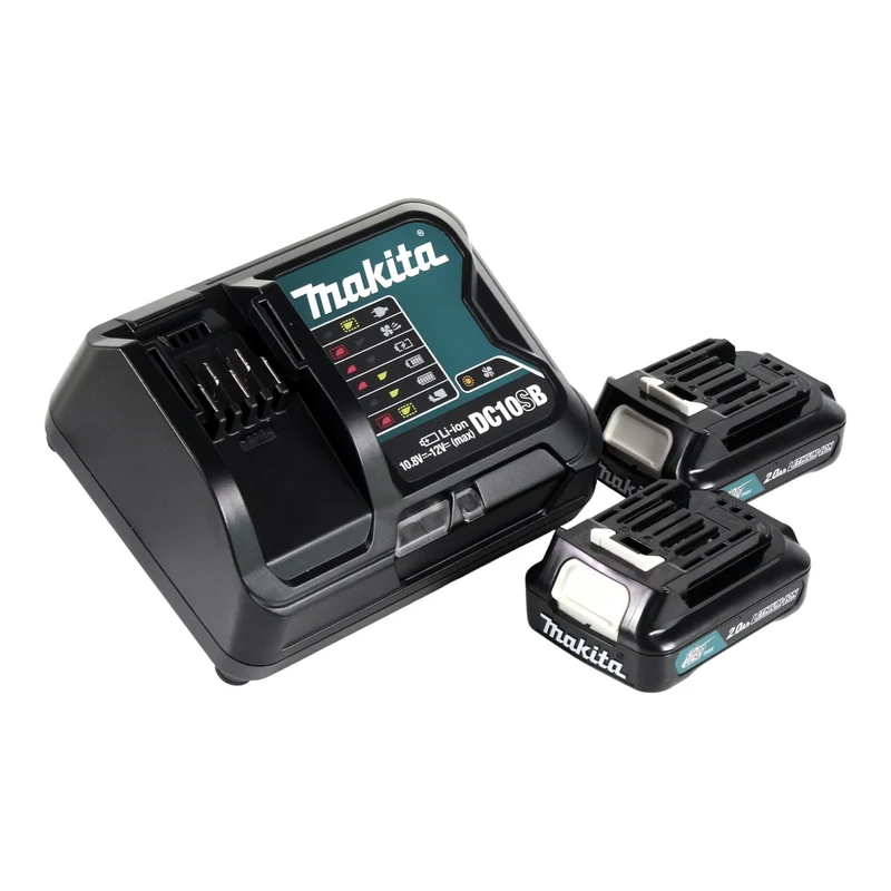 Makita UM 600 DSA2P Akku Grasschere 12 V max 160 mm Pink + 2x Akku 2,0 Ah + Ladegerät