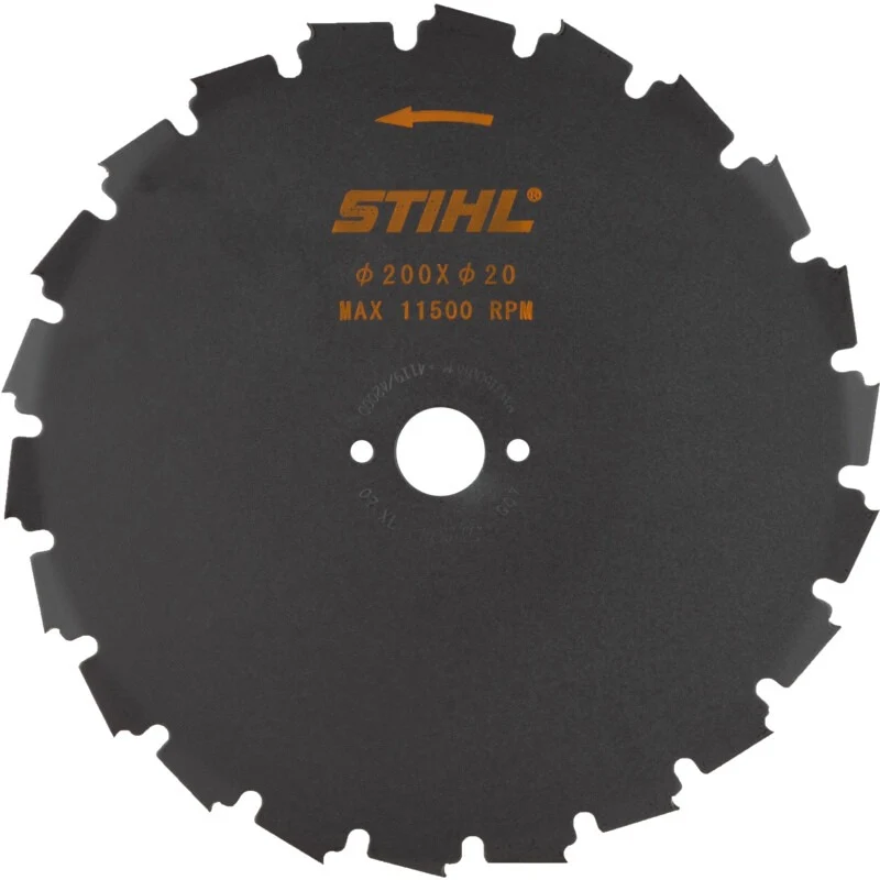 STIHL Meißelzahn-Sägeblatt passend für FS 311, FS 410 C-EM K, FS 490 C-EM K u. a. Ausführung • Profi-Kreissägeblatt zum Ei