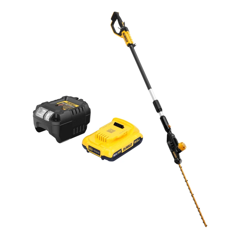 DeWalt DCMPH 566 D1 Akku Stabheckenschere 18 V 55 cm + 1x Akku 2,0 Ah + Ladegerät