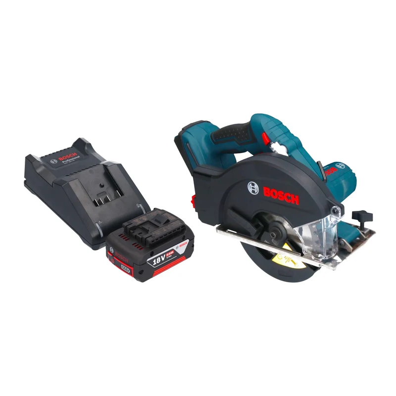 Bosch GKM 18V-50 Professional Akku Metall Handkreissäge 18 V 136 mm Brushless + 1x Akku 5,0 Ah + Ladegerät