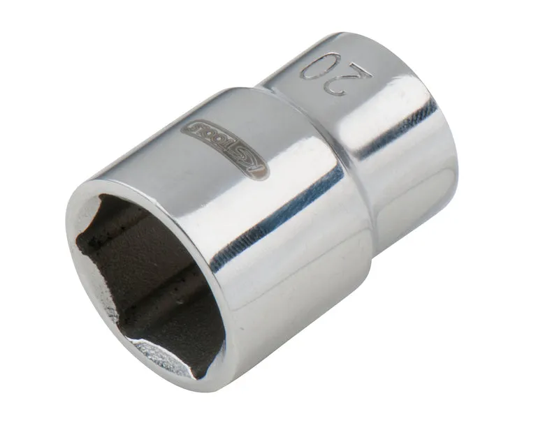 KS TOOLS EDELSTAHL 1/2" 6kant-Stecknuss, 14mm ( 964.1214 )