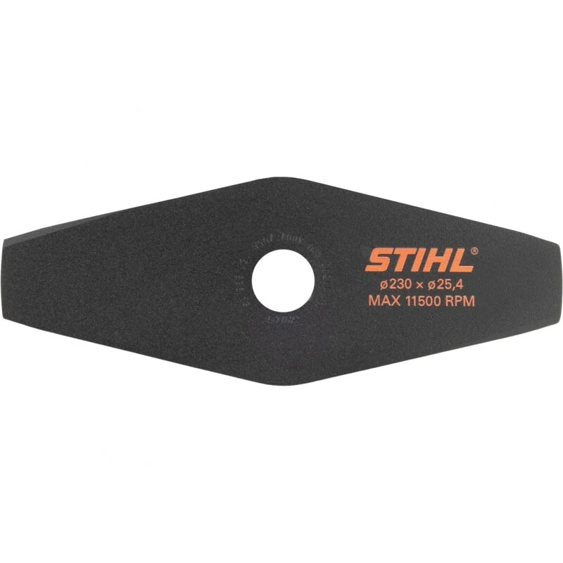 STIHL 2-Zahn Grasschneideblatt passend für FS-KM, FS 55, FS 55 R u. a.