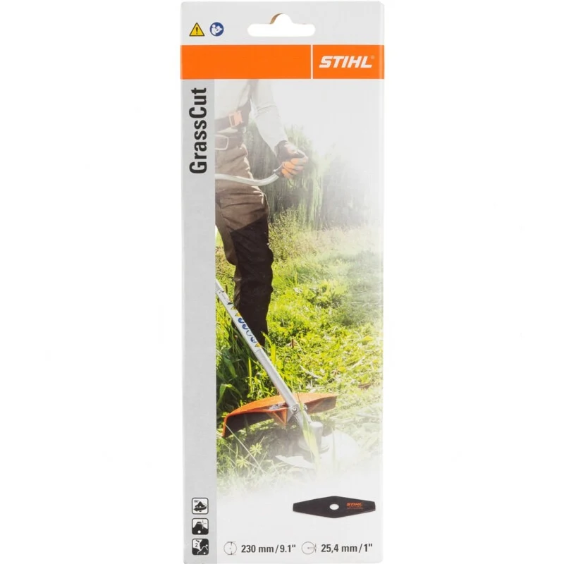STIHL 2-Zahn Grasschneideblatt passend für FS-KM, FS 55, FS 55 R u. a.