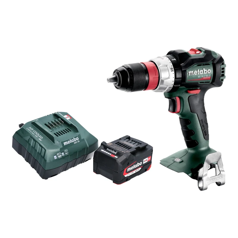 Metabo BS 18 LT BL Q Akku Bohrschrauber 18 V 75 Nm Brushless + 1x Akku 4,0 Ah + Ladegerät