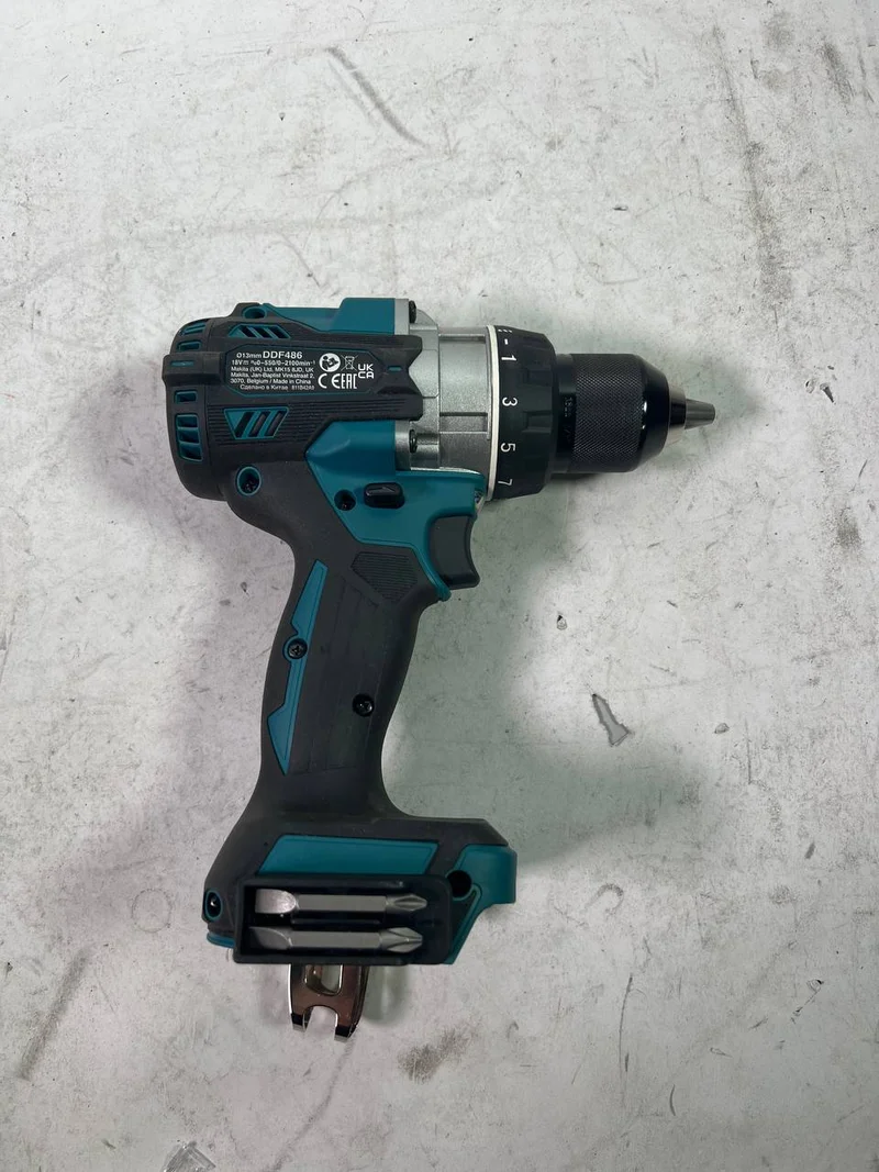 Makita DDF 486 Z Akku Bohrschrauber 18 V 130 Nm Brushless Solo - Leicht Gebraucht
