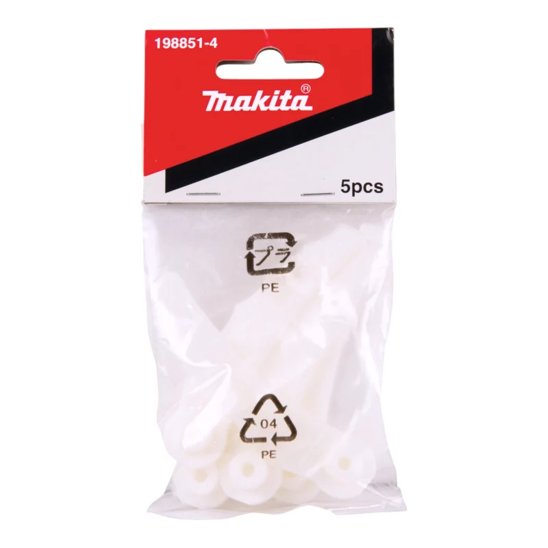 Makita Ersatzmesser Kunststoff 5 Stück ( 198851-4 ) für Messerkopf
