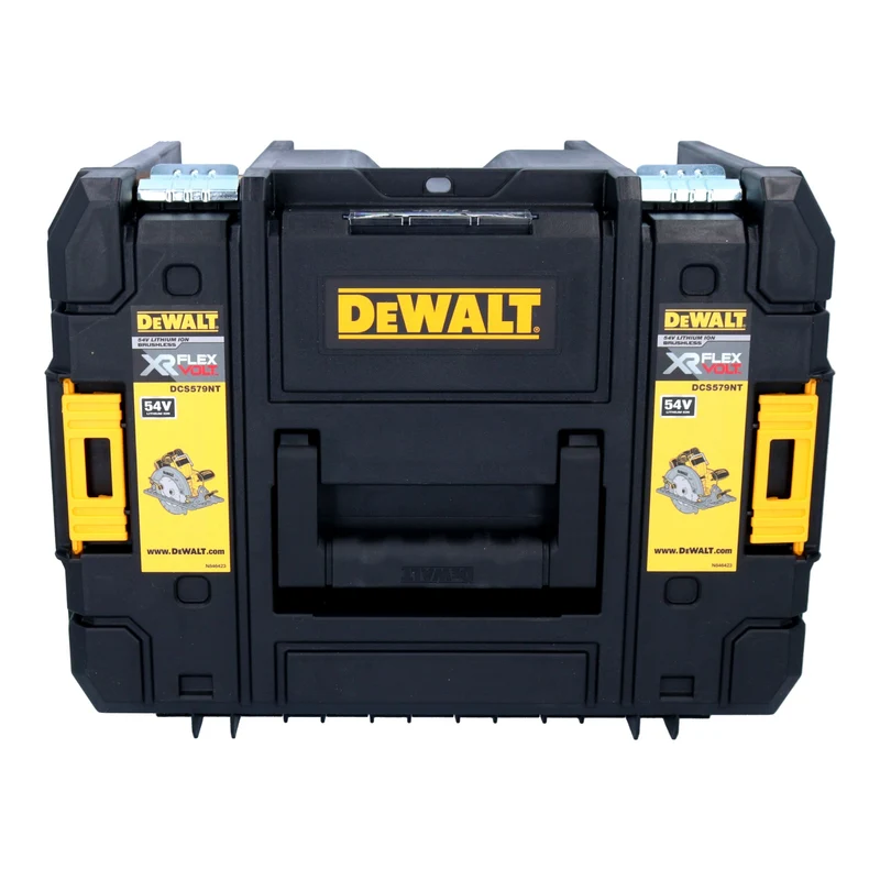 DeWalt DCS 579 NT Akku Handkreissäge 54 V FlexVolt 190 mm Brushless + 1x Akku 12,0 Ah + TSTAK - ohne Ladegerät