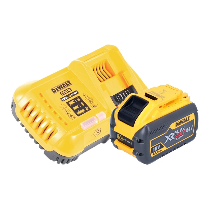 DeWalt DCS 573 Y1 Akku Handkreissäge 18 V 190 x 30 mm Brushless + 1x Akku 12,0 Ah + Ladegerät