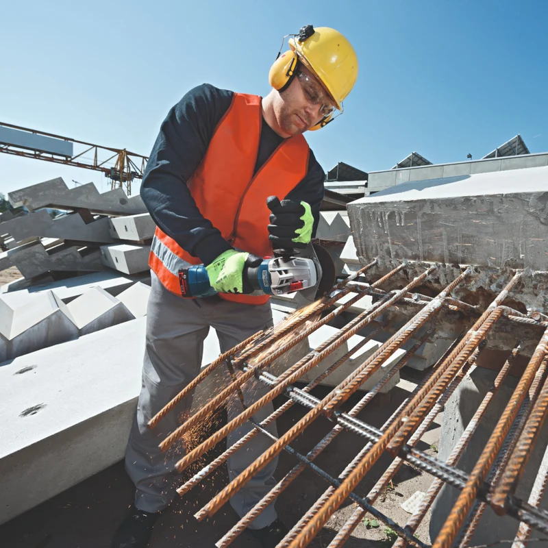 Bosch GWS 18V-10 Professional Akku Winkelschleifer 18 V 125 mm Brushless ( 06019J4002 ) Solo - ohne Akku, ohne Ladegerät
