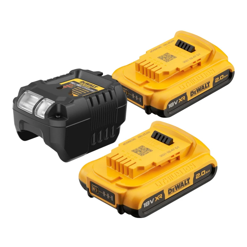 DeWalt DCMPH 566 D2 Akku Stabheckenschere 18 V 55 cm + 2x Akku 2,0 Ah + Ladegerät