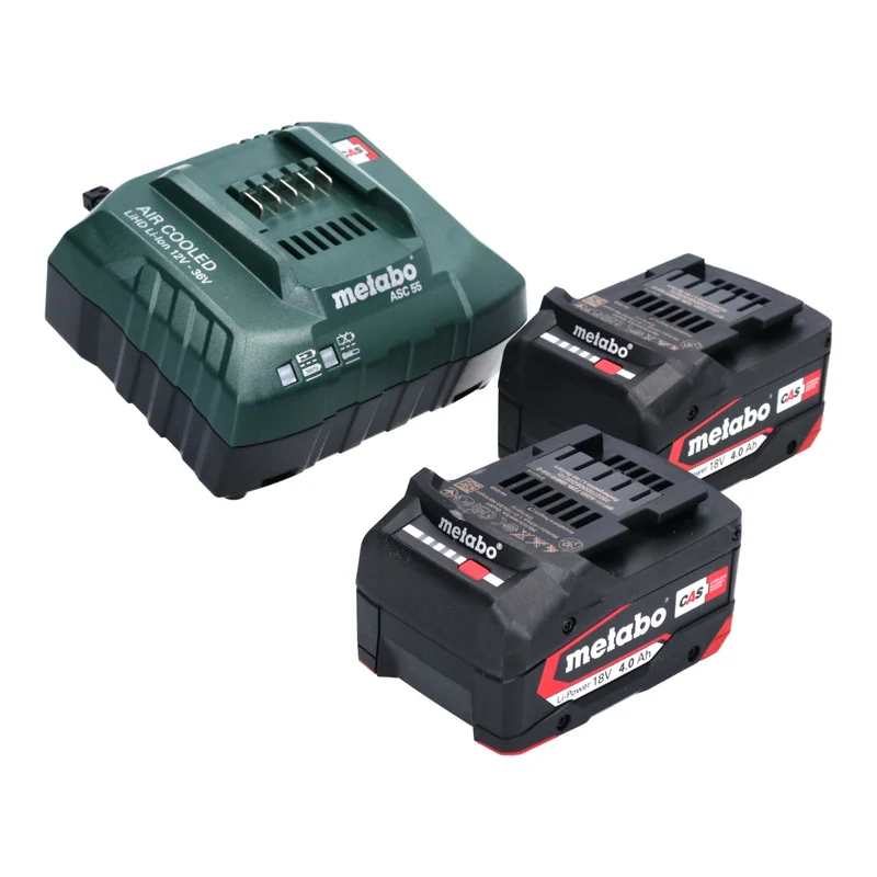 Metabo TPF 18 LTX 2200 Akku Tauch- und Regenfasspumpe 18 V 2200 l/h + 2x Akku 4,0 Ah + Ladegerät