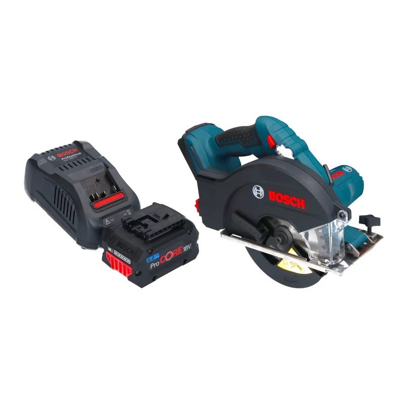 Bosch GKM 18V-50 Professional Akku Metall Handkreissäge 18 V 136 mm Brushless + 1x ProCORE Akku 8,0 Ah + Ladegerät