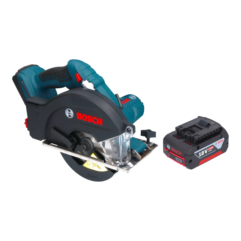 Bosch GKM 18V-50 Professional Akku Metall Handkreissäge 18 V 136 mm Brushless + 1x Akku 4,0 Ah - ohne Ladegerät