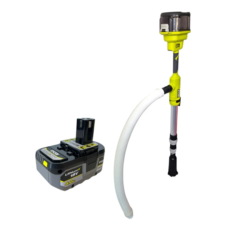 RYOBI RY18STPA-0 Akku Regenfasspumpe 18 V 3360 l/h + 1x Akku 4,0 Ah - ohne Ladegerät
