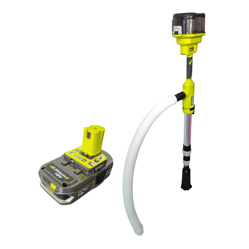 RYOBI RY18STPA-0 Akku Regenfasspumpe 18 V 3360 l/h + 1x Akku 1,5 Ah - ohne Ladegerät