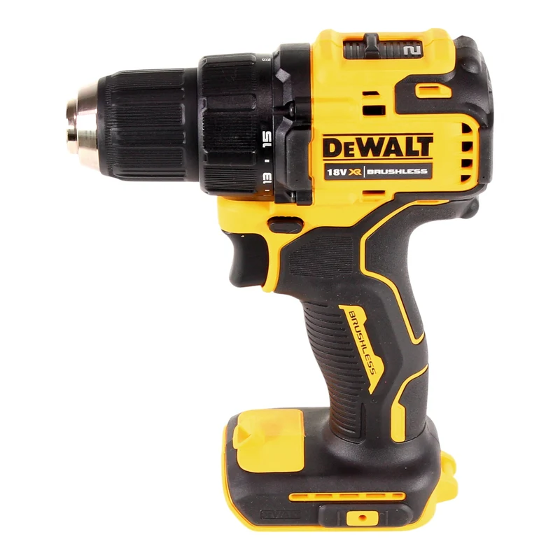 DeWalt DCD 708 D2T Akku Bohrschrauber 18 V 65 Nm Brushless + 2x Akku 2,0 Ah + Ladegerät + TSTAK