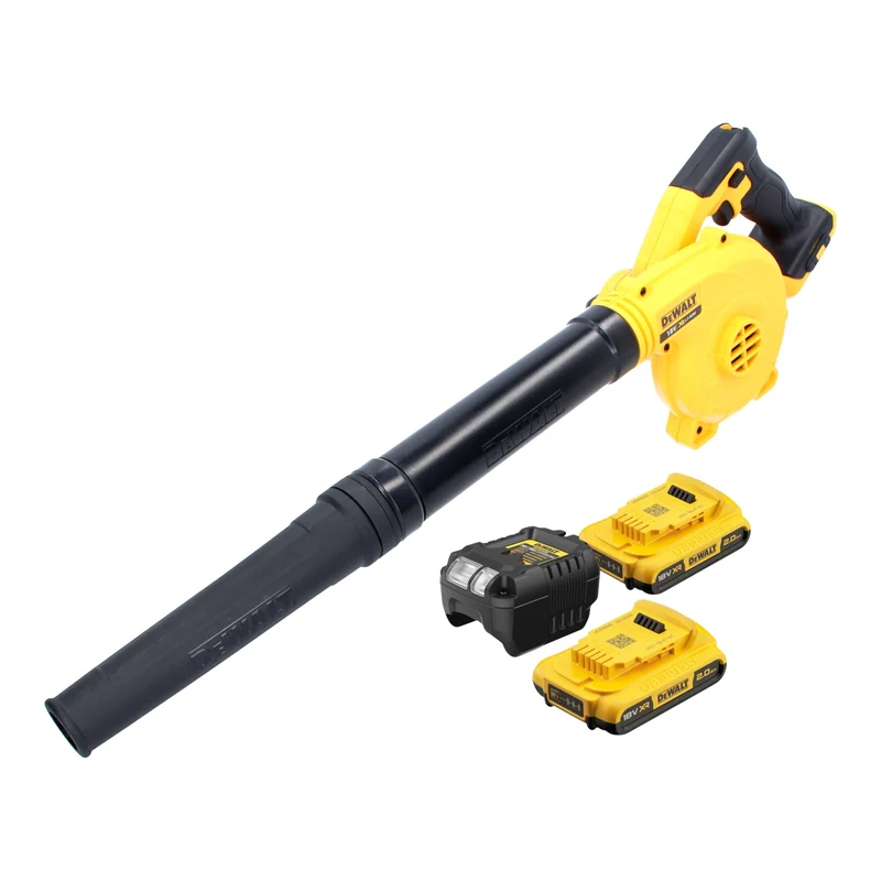DeWalt DCV 100 D1 Akku Gebläse / Laubbläser 18 V + 2x Akku 2,0 Ah + Ladegerät