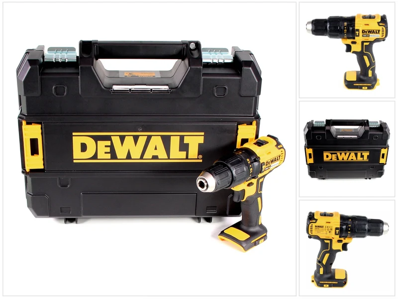 DeWalt DCD 778 NT Akku Schlagbohrschrauber 18V 65Nm Solo in TSTAK Box + DeWalt DCL 040 18V XR Li-Ion Akku Lampe
