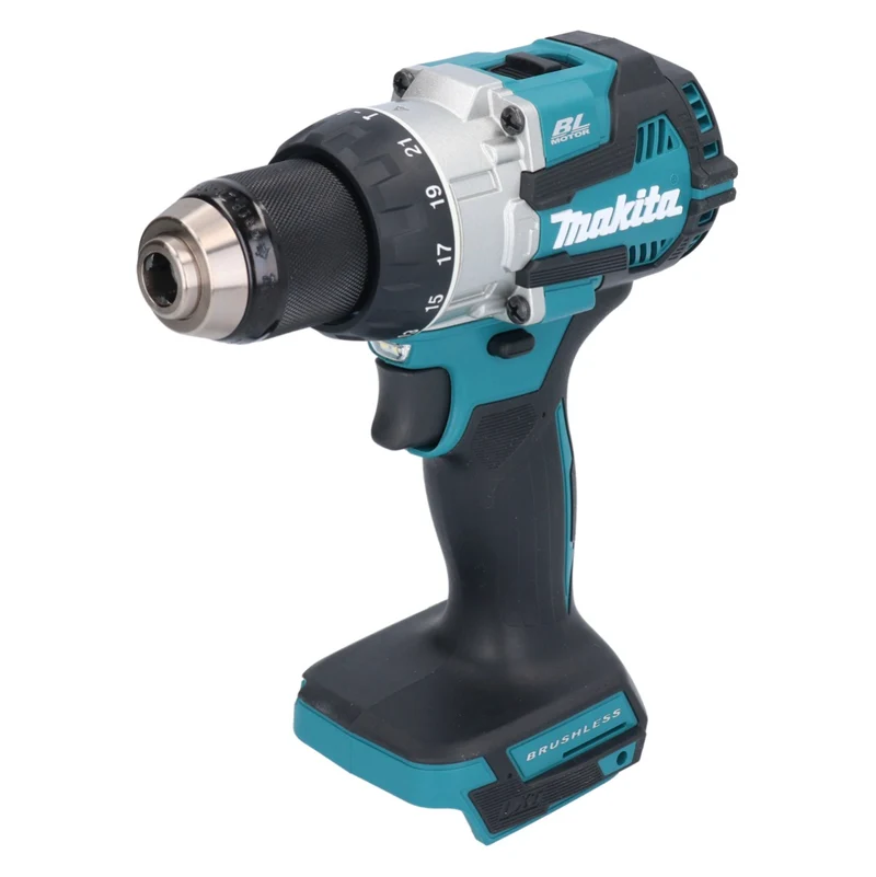 Makita DHP 489 Akku Schlagbohrschrauber ( 18 V 73 Nm Brushless ) inkl. Koffer + WellCut 101 tlg. Bit- und Bohrer Set