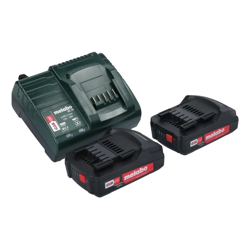 Metabo HS 18 LTX BL 55 Akku Heckenschere 18 V 50 cm Brushless + 2x Akku 2,0 Ah + Ladegerät