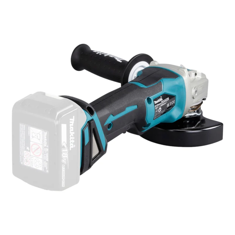Makita DGA 520 SFX1 Akku Winkelschleifer 18 V 125 mm X-LOCK Brushless + 2x Akku 3,0 Ah + Ladegerät