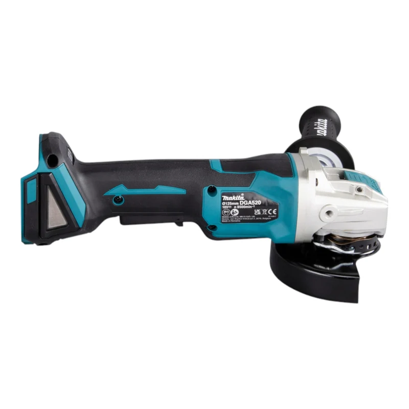 Makita DGA 520 SFX1 Akku Winkelschleifer 18 V 125 mm X-LOCK Brushless + 2x Akku 3,0 Ah + Ladegerät