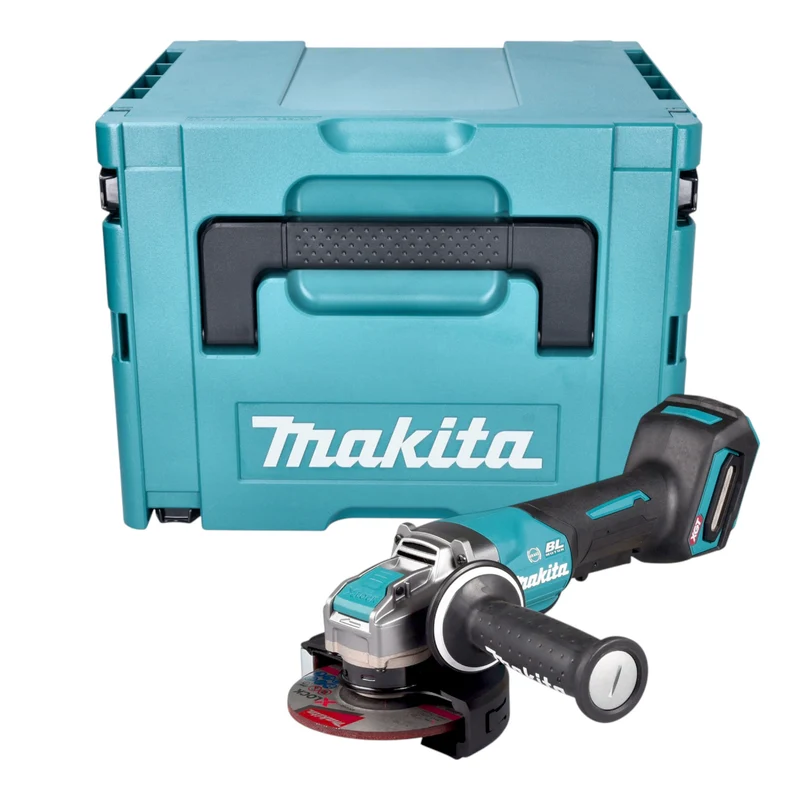 Makita GA 047 GZ01 Akku Winkelschleifer 40 V max. 125 mm X-LOCK Brushless + Makpac - ohne Akku, ohne Ladegerät