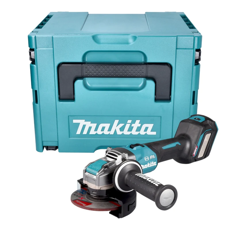 Makita GA 041 GZ01 Akku Winkelschleifer 40 V max. 125 mm X-LOCK Brushless + Makpac - ohne Akku, ohne Ladegerät