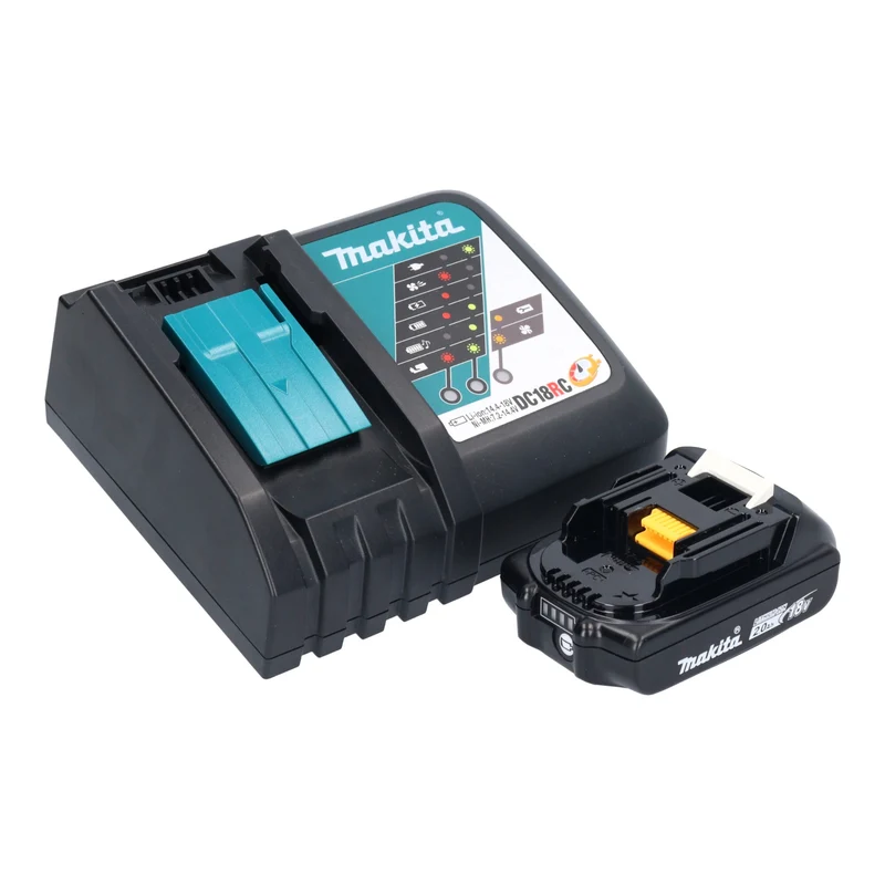 Makita DHP 487 RA1KO Akku Schlagbohrschrauber 18 V 40 Nm Brushless Olive Outdoor Adventure Serie + 1x Akku 2,0 Ah + Ladegerät + Koffer