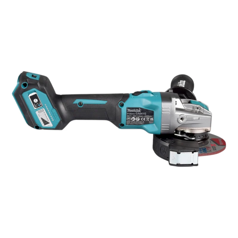 Makita GA 041 GM1 Akku Winkelschleifer 40 V max. 125 mm X-LOCK Brushless + 1x Akku 4,0 Ah - ohne Ladegerät