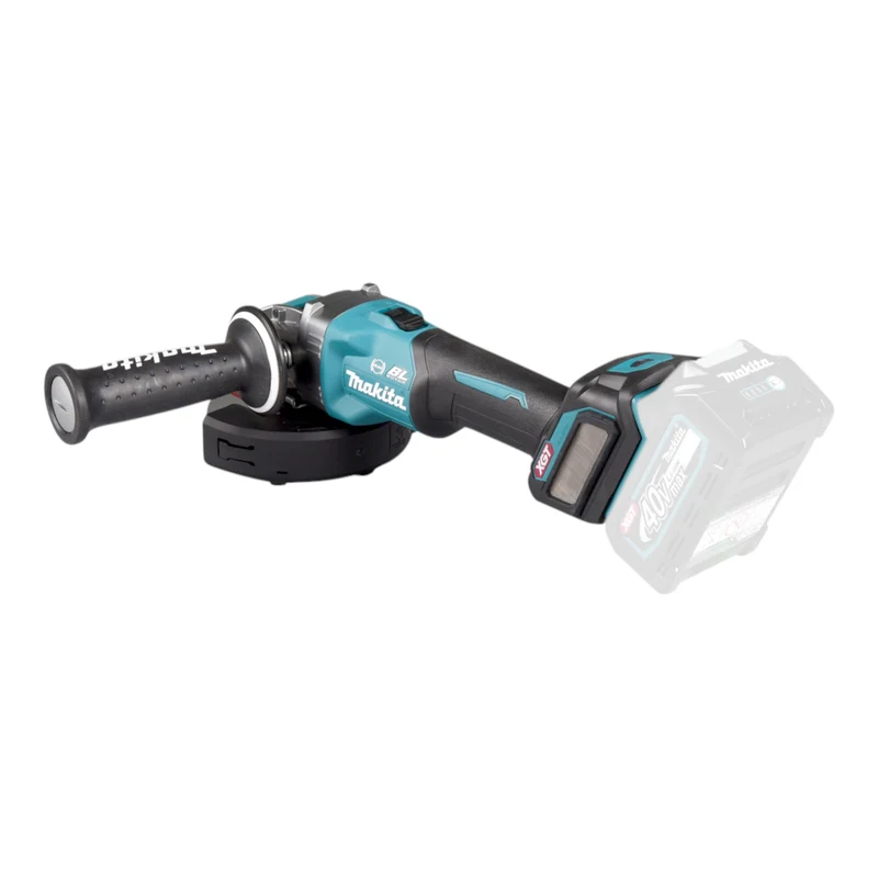 Makita GA 041 GM201 Akku Winkelschleifer 40 V max. 125 mm X-LOCK Brushless + 2x Akku 4,0 Ah + Ladegerät