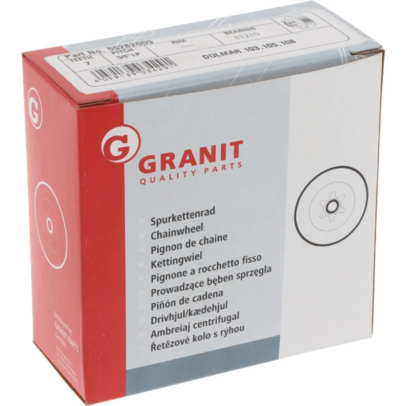 GRANIT ENDURANCE Cut Spurkettenrad 3/8" 7Z Gewicht 174 g
