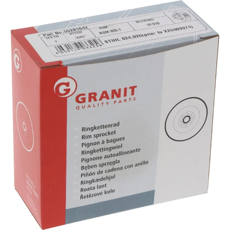 GRANIT ENDURANCE CUT Ringkettenrad.325" 7Z – 1121 007 1001