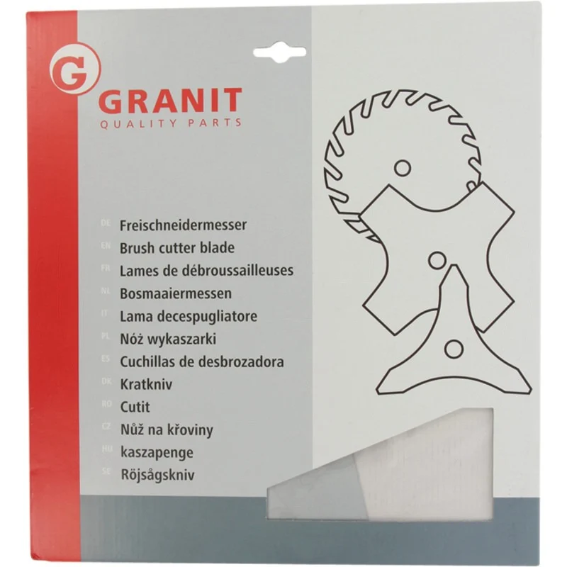 GRANIT 3-Zahn Grasschneideblatt Schnittbreite (mm) 255