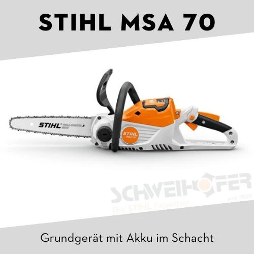 STIHL Akku-Kettensäge MSA 70 C-B