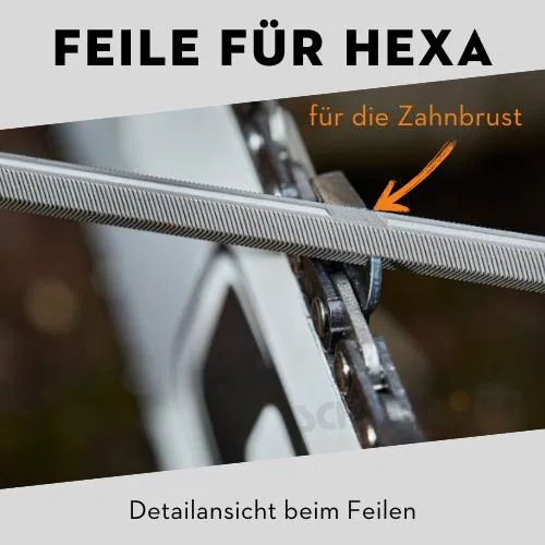 Feile für Rapid Hexa (RH) Kette