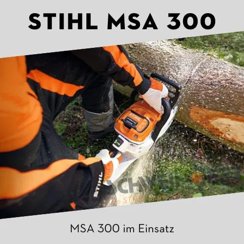 STIHL Akku Kettensäge MSA 300 Akku-Kettensäge