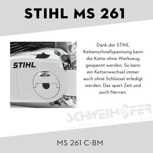 STIHL Benzin Kettensäge MS 261