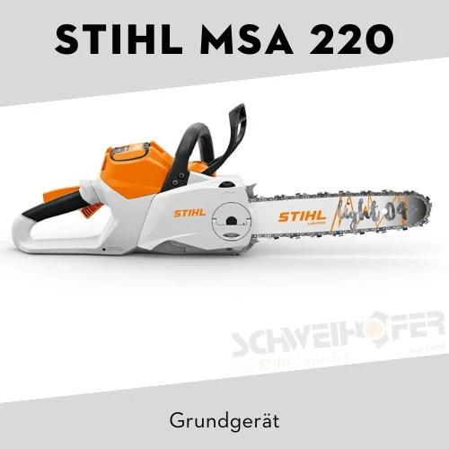 STIHL Akku Kettensäge MSA 220 C-B