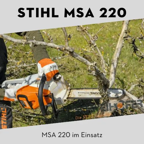 STIHL Akku Kettensäge MSA 220 C-B