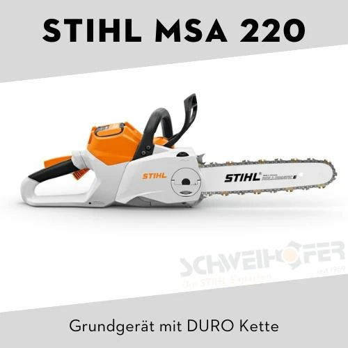 STIHL Akku Kettensäge MSA 220 C-B