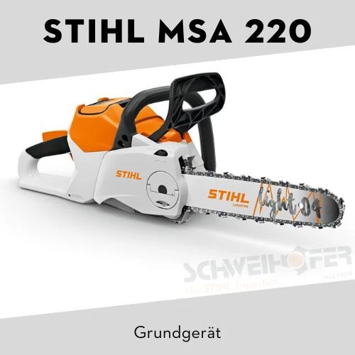 STIHL Akku Kettensäge MSA 220 C-B