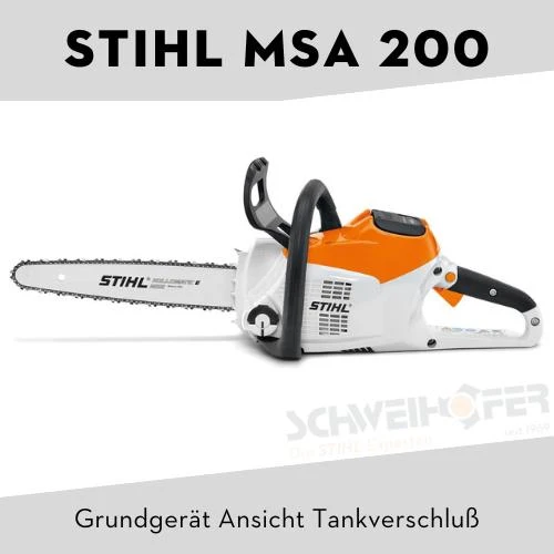 STIHL Akku-Kettensäge MSA 200 C-B
