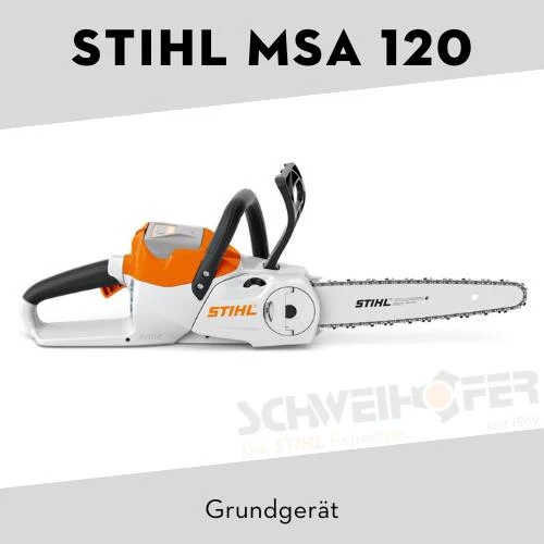 STIHL Akku Kettensäge MSA 120 C-B