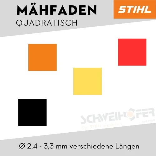 STIHL Mähfaden quadratisch