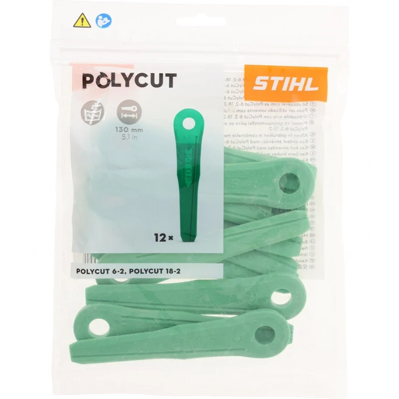 STIHL VPE12 Kunststoff-Messersatz passend für PolyCut 6-2, PolyCut 18-2