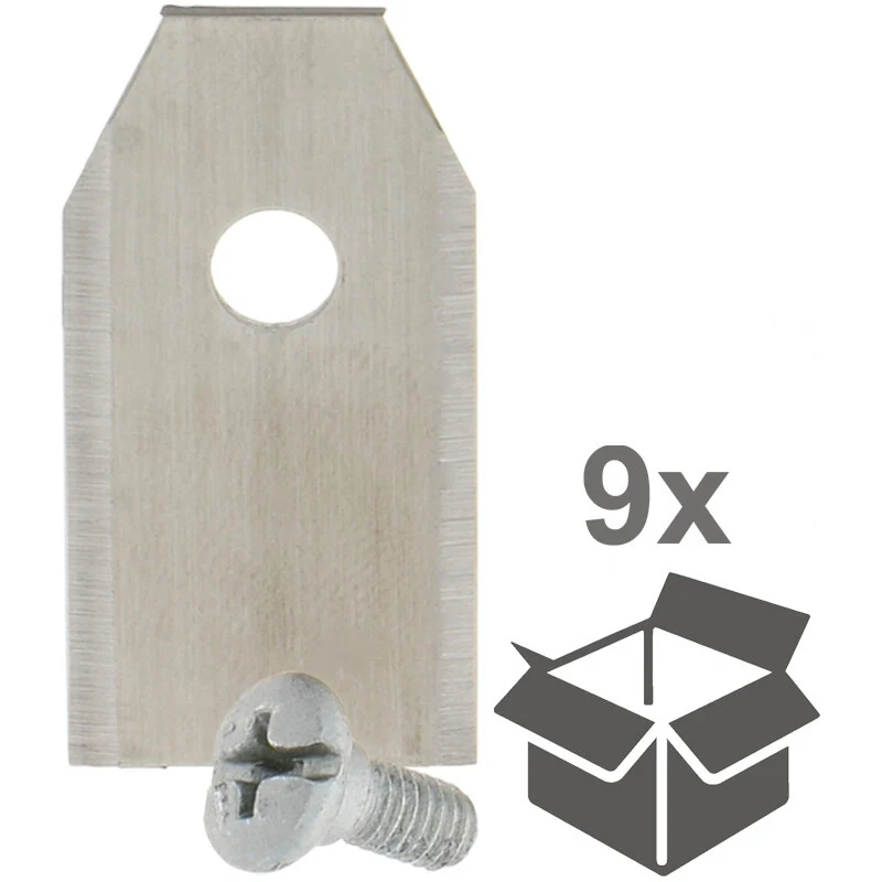 GRANIT Messerklingensatz passend für Gardena R 38Li, R 40li, R45Li u. a. – 35 mm – 535 13 88-01
