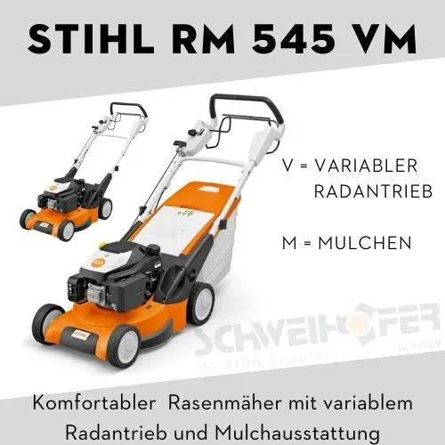STIHL Benzin Rasenmäher RM 545