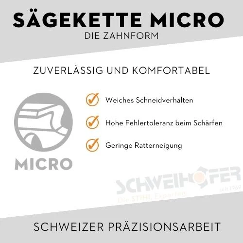 STIHL Sägekette 3/8" Rapid Micro (36RM), 1.6 mm