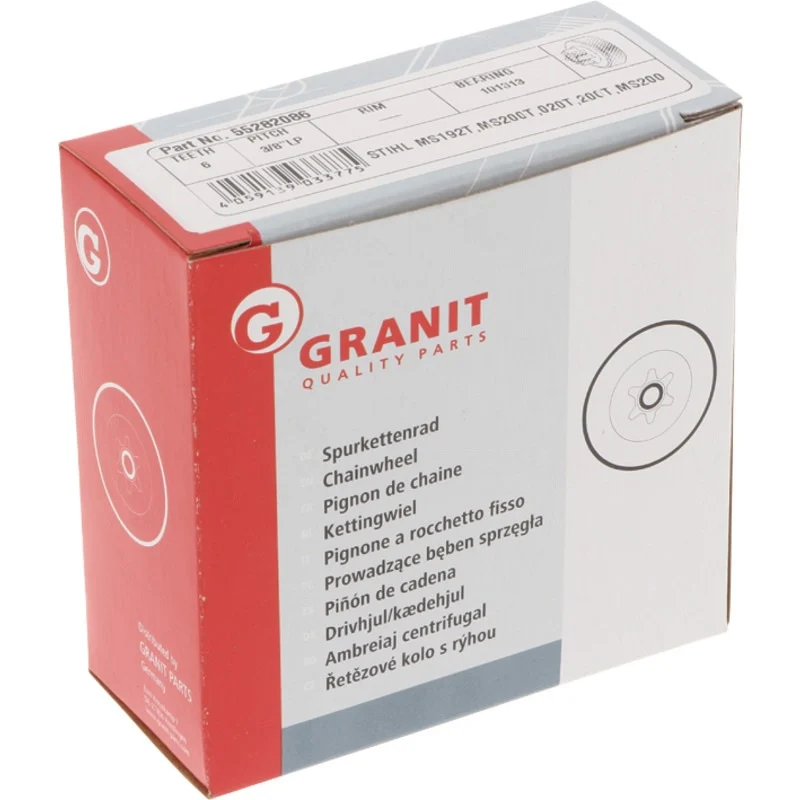 GRANIT ENDURANCE CUT Spurkettenrad 3/8" 6Z – 1129 640 2000
